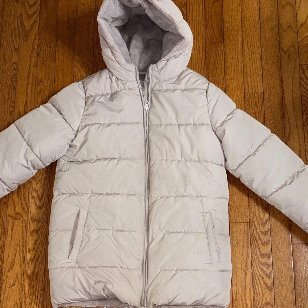 The Children's Place Cream Puffer Jacket